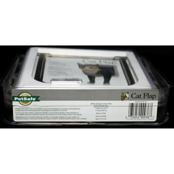 PetSafe Cat Small Dog Transparent Door Flap Magnetic Closure Slide Lock Pet - Picture 9 of 12